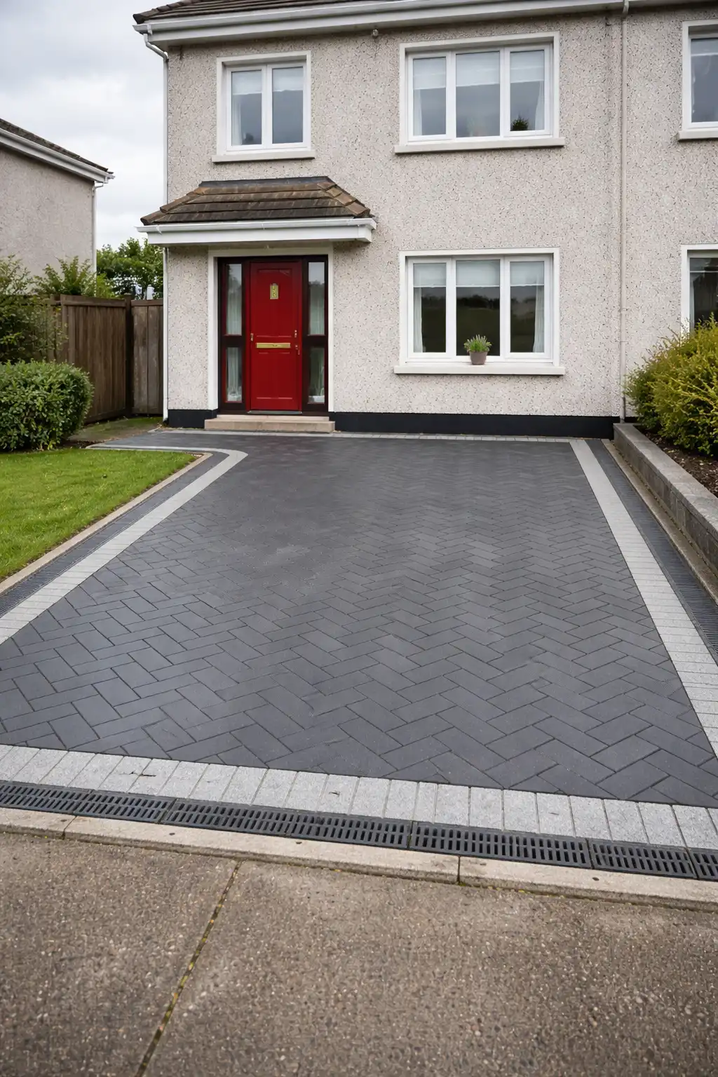 Block Paving Driveway - after